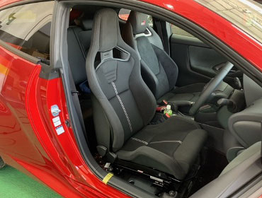 TOYOTA�@GR�����X�@4BA-GXPA16�i2022�N�j�@�Ɂ@RECARO�i���J���j�@�X�|�[�c�X�^�[GK100H�@BK�@����