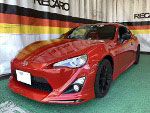 TOYOTA�@86�@ZN6�i2012�N�j�@�Ɂ@RECARO�i���J���j�@RS-GS�@RED�@�V�[�g�q�[�^�[�t���@����
