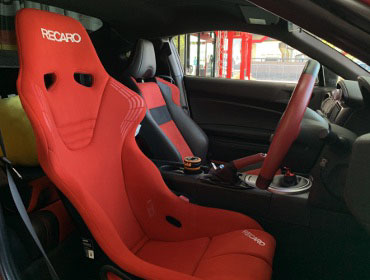 TOYOTA�@86�@ZN6�i2012�N�j�@�Ɂ@RECARO�i���J���j�@RS-GS�@RED�@�V�[�g�q�[�^�[�t���@����