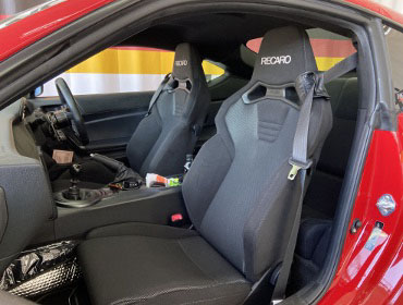 TOYOTA�@86�@ZN6�i2019�N�j�@�Ɂ@RECARO�i���J���j�@SR-S�@BK100�@BK/SIL�@���@SR-C�@BK100�@BK/SIL�@����