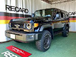 TOYOTA�@�����h�N���[�U�[70�@GDJ76�i2024�N�j�@�Ɂ@RECARO�i���J���j�@SR-C�@UT100H�@BK�@A/R�@�~���E�@����