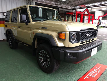 TOYOTA�@�����h�N���[�U�[�@�āX��70�@GDJ76W�i2023�N�j�@�Ɂ@RECARO�i���J���j�@SR-C�@UT100H�@A/R�@BK�@�V�[�g�q�[�^�[�t���@�A�[�����X�g�t���@�~���E�@����