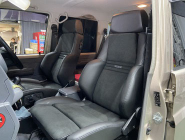 TOYOTA�@�����h�N���[�U�[70�@GRJ76V�i2014�N�j�@�Ɂ@RECARO�i���J���j�@�I���\�y�hDL220HV�@�~���E�@����