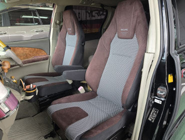 TOYOTA�@�G�X�e�B�}�@ACR50�i2008�N�j�@�Ɂ@RECARO�i���J���j�@LX-F�@WU110�@A/R�@�u���E���@���@LX-F�@WU110H�@A/R�@�u���E���@�V�[�g�q�[�^�[�t���@����