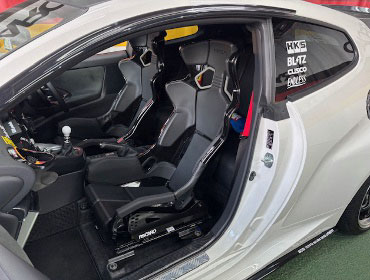 TOYOTA�@GR�����X�@4BA-GXPA16�i2021�N�j�@�Ɂ@RECARO�i���J���j�@PRO�@RACER�@RMS�@2700G�@�~���E�@����