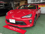 TOYOTA�@86�@DBA-ZN6�i2016�N�j�@�Ɂ@RECARO�i���J���j�@RS-GS�@RED�@����