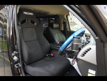 RECARO�i���J���V�[�g�j�@TOYOTA�@�n�C�G�[�X�@200�n��RECARO�i���J���j�@SR-7F KK100�@BK�@����