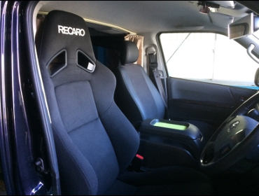 RECARO�i���J���V�[�g�j�@TOYOTA�@�n�C�G�[�X�Ƀ��J���@SR-7F KK100�@BK�@����