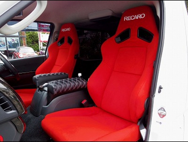 RECARO�i���J���V�[�g�j�@TOYOTA�@200�n�n�C�G�[�X�@�X�[�p�[GL�Ƀ��J���@New SR-7F�@KK100�@RED�@A/R�@�~2�r�@����