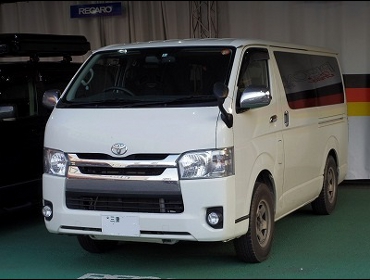 TOYOTA�@�n�C�G�[�X�@�Ɂ@RECARO�i���J���j�@SR-7F�@GK100�@BK/BK�@����