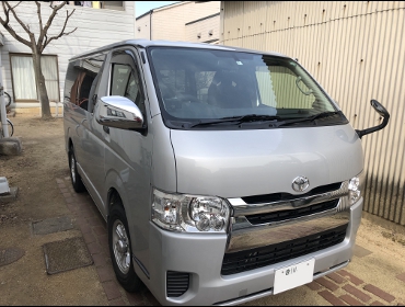 TOYOTA�@�n�C�G�[�X�@200�n�@4�^�@DX�@GL�@MT�ԁ@�t�����g3�l�|���@�Ɂ@RECARO�i���J���j�V�[�g����