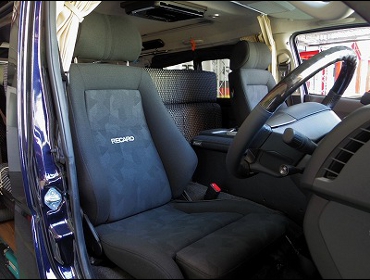 TOYOTA�@�n�C�G�[�X�@�Ɂ@RECARO�i���J���j�@�G���S���hMV�@BK�@�~2�r�@����