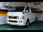 RECARO�i���J���V�[�g�j�@TOYOTA�@�n�C�G�[�X�@KDH206�@�i2008�N�j�@�Ɂ@���J���@SR-7�@GK100�@BK/BK�@����