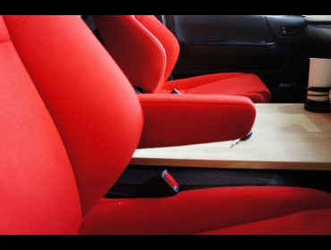 RECARO�i���J���V�[�g�j�@TOYOTA�@���W�A�X�G�[�X�@�Ɂ@���J���@SR-7F�@KK100�@RED�@�V�[�g�q�[�^�[�t���A�A�[�����X�g�t���@�~2�r�@����