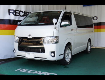 TOYOTA�@�n�C�G�[�X�@�X�[�p�[GL�@4�^�@�Ɂ@RECARO�i���J���j�V�[�g����