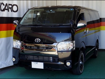 TOYOTA�@200�n�n�C�G�[�X4�^�@�Ɂ@RECARO�i���J���j�@SR-7F�@GK100�@BK/�u���[�iA/R�j�@����