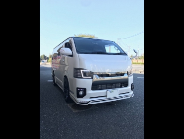 TOYOTA�@�n�C�G�[�X�@5�^�@�t�����g2�l���@�^�[�{�f�B�[�[���@�i���[�{�f�B�@�X�[�p�[GL�@�Ɂ@RECARO�i���J���j�@SR-7F�@Lassic BK�@�A�[�����X�g�t���@�~2�r�@����