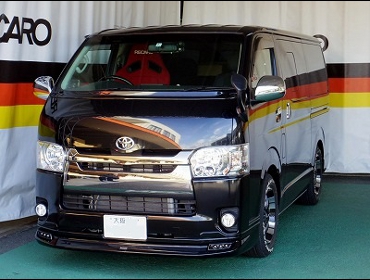 TOYOTA�@�n�C�G�[�X�@�Ɂ@RECARO�i���J���j�@SR-7F�@KK100�@RED�@�V�[�g�q�[�^�[�t���@����