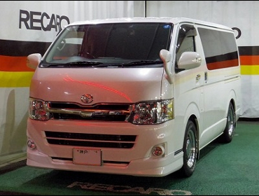 TOYOTA�@�@200�n�n�C�G�[�X�@3�^�@�Ɂ@RECARO�i���J���j�@�G���S���hMV�@BK�@�V�[�g�q�[�^�[�t���@����