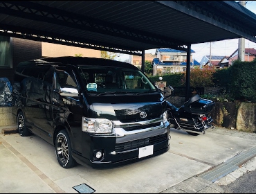 TOYOTA�@�n�C�G�[�X�@4�^�@���C�h�@�Ɂ@RECARO�i���J���j�@SR-7F�@KK100�@BK�@����