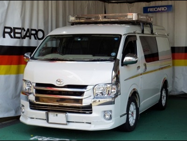 TOYOTA�@�n�C�G�[�X�@200�n�@�Ɂ@RECARO�i���J���j�@�I���\�y�hDL220HV�@�~���E�@����