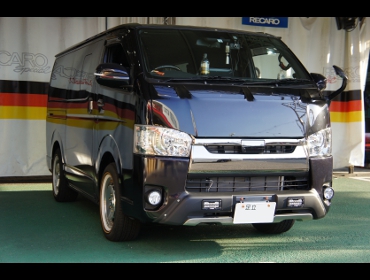 TOYOTA�@�n�C�G�[�X�@5�^�@�f�B�[�[���@�i���[�@GDH206V�i2019�N�j�@�Ɂ@RECARO�i���J���j�@�I���\�y�hAN220HV�@BK�@�~���E�@����