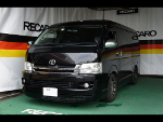 TOYOTA�@�n�C�G�[�X�@2�^�i2009�N���j�@�Ɂ@RECARO�i���J���j�@SR-7F�@GK100�@BK/BK�@����