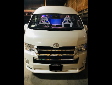 TOYOTA�@�n�C�G�[�X�@4�^����@�X�[�p�[�����O�����ԁ@TRH226K�i2018�N12���j�@�Ɂ@RECARO�i���J���j�@SR-7F�@Lassic�@���@�~���E�@����