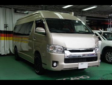 TOYOTA�@�n�C�G�[�X�@DX�@�X�[�p�[�����O�@�Ɂ@RECARO�i���J���j�@SR-7F�@Lassic�@RED�@�A�[�����X�g�t���@�~���E�@����