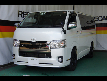 TOYOTA�@�n�C�G�[�X�@GDH-206V�i2018�N�j�@�Ɂ@RECARO�i���J���j�@LX-F�@TR�@NN�@BK�@�A�[�����X�g�t���@�~���E�@����