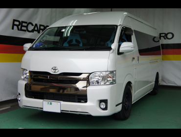 TOYOTA�@�n�C�G�[�X�����O�@5�^�@���C�h�{�f�B�i2019�N�j�@�Ɂ@RECARO�i���J���j�@SR-7F�@Lassic�@���F�@�V�[�g�q�[�^�[�t���@�A�[�����X�g�t���@�~���E�@����