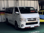 TOYOTA�@�n�C�G�[�X�@200�n�@�Ɂ@RECARO�i���J���j�@SR-7F�@GK100�@BK/RED�@A/R�@����