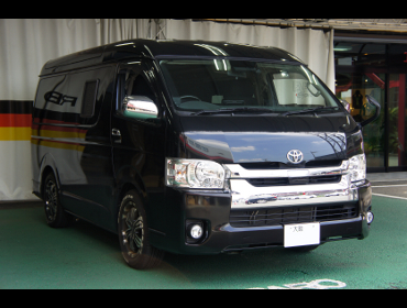 TOYOTA�@�n�C�G�[�X�@200�n�@5�^���C�h�@�Ɂ@RECARO�i���J���j�@�G���S���hMV�@BK�@���@�G���S���hD�@BK�@����