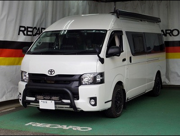 TOYOTA�@�n�C�G�[�X�@�L�����s���O�@200�n�@�Ɂ@RECARO�i���J���j�@�I���\�y�h�@AN220HV�@�A�[�����X�g�t���@�~���E�@����