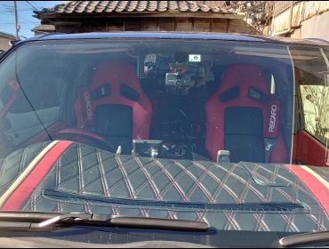 TOYOTA�@�n�C�G�[�X�o���@S-GL�@�W���{�f�B�@TRH200V�i2010�N6���j�@�Ɂ@RECARO�i���J���j�@SR-7�@GU100�@RED�@���@SR-7F�@GU100�@RED�@����