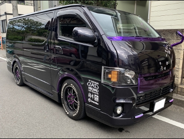 TOYOTA�@200�n�n�C�G�[�X�@4�^�@TRH200V�@�Ɂ@RECARO�i���J���j�@SR-7F�@����A�h�o���X�G�f�B�V����2019�@�u���[�@����