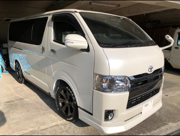 TOYOTA�@�n�C�G�[�X�@�Ɂ@RECARO�i���J���j�@SR-7F�@GK100�@BK/SIL�@����