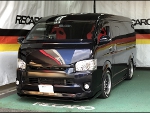 TOYOTA�@�n�C�G�[�X�@�Ɂ@RECARO�i���J���j�@SR-7F�@KK100�@RED�@�~���E�@����