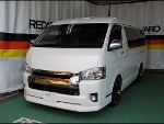 TOYOTA�@200�n�@�n�C�G�[�X�@4�^�@���C�h�{�f�B�@�Ɂ@RECARO�i���J���j�@SR-7F�@GU100�@RED�@A/R�^�C�v�@�~���E�@����
