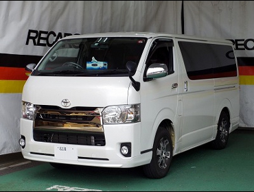 TOYOTA�@�n�C�G�[�X�@4�^�@�Ɂ@RECARO�i���J���j�@SR-7F�@GU100H�@���@A/R�@�~���E�@����