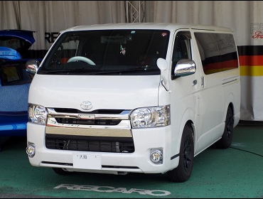 TOYOTA�@���W�A�X�G�[�X�@GDH201V�@�Ɂ@RECARO�i���J���j�@�G���S���hMV�@BK�@�V�[�g�q�[�^�[�t���@����