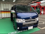 TOYOTA�@�n�C�G�[�X�i2020�N�j�@�Ɂ@RECARO�i���J���j�@SR-7F�@GK100�@BK�@A/R�@�V�[�g�q�[�^�[�t���@����