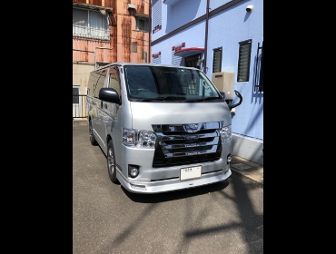 TOYOTA�@�n�C�G�[�X�@5�^�@�Ɂ@RECARO�i���J���j�@SR-7F�@KK100�@BK�@����