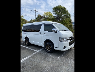 TOYOTA�@�n�C�G�[�X���C�h�@4WD�@�Ɂ@RECARO�i���J���j�@SR-7F�@GU100�@�u���E���@�A�[�����X�g�t���@����