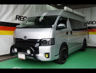 TOYOTA�@�n�C�G�[�X�@�Ɂ@RECARO�i���J���j�@SR-7F�@GU100�@BK�@�A�[�����X�g�t���@�~���E�@����