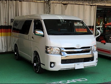 TOYOTA�@�n�C�G�[�X���C�h�@�Ɂ@RECARO�i���J���j�@SR-7F�@GU100�@BK�@�~���E�@����