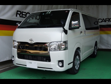 TOYOTA�@�n�C�G�[�X�i2020�N�j�@�Ɂ@RECARO�i���J���j�@SR-7F�@KK100�@BK�@�A�[�����X�g�t���@����