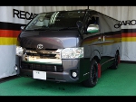 TOYOTA�@�n�C�G�[�X�@4�^�@�Ɂ@RECARO�i���J���j�@SR-7F�@KK100�@BK�@�~���E�@����
