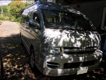 TOYOTA�@�n�C�G�[�X�@TRH229W�@�Ɂ@RECARO�i���J���j�@LX-F�@IL110H�@BK�@�~���E�@����