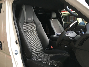 TOYOTA�@�n�C�G�[�X�@GDH206V�i2020�N�j�@�Ɂ@RECARO�i���J���j�@LX-F�@IL110H�@BK�@����